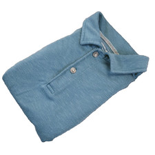 Eddie Bauer Polo Shirt Men M Active Fit Polo Shirt Green Heather Performance