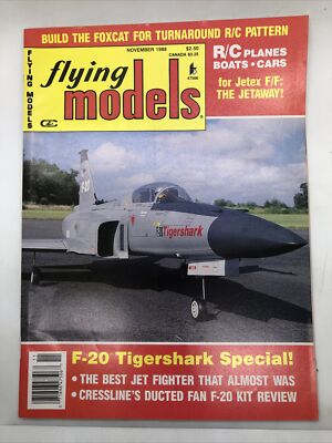 Flying Models Magazine November 1988