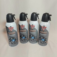 Dust-Off DPSXL Disposable Duster Dust And Lent Remover - Pack of 4 x 10 oz.