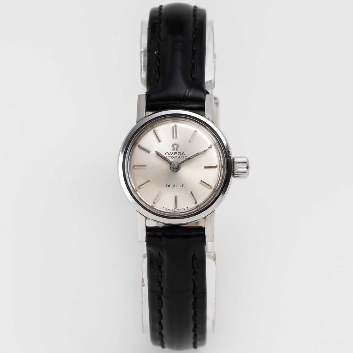Omega De Ville Automatic Ladies Vintage Silver Cocktail Omega De Ville Automatic Ladies Vintage Silver Cocktail