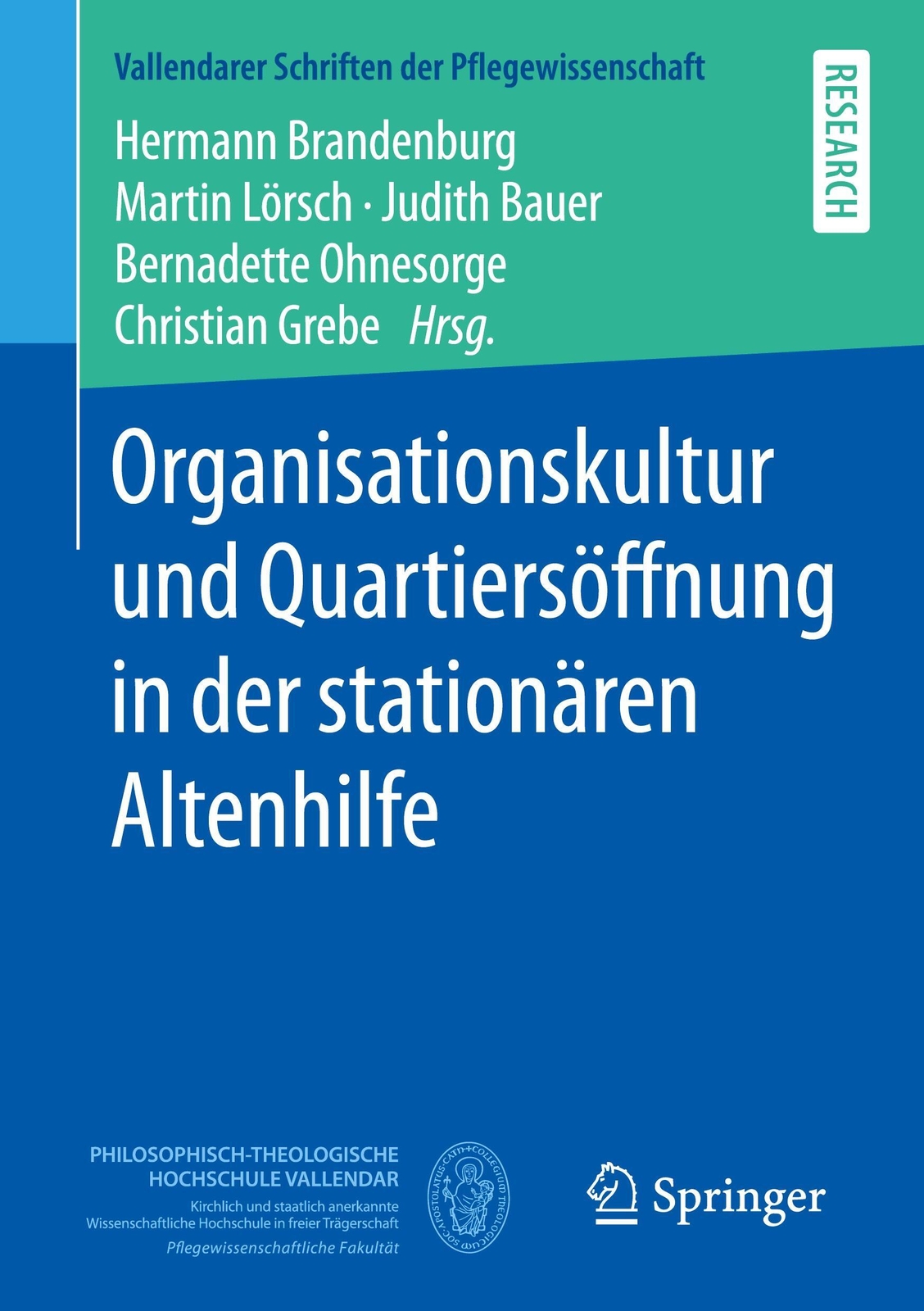 Thumbnail - Organisationskultur Und Quartiersöffnung In Der Stationären Altenhilfe