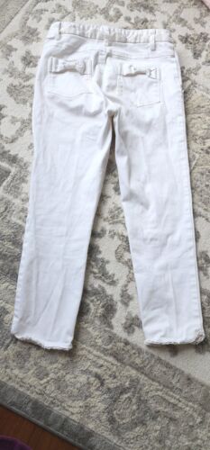 Liz Lisa white Capri jeans pants size 0 super rare cute Japan - Picture 2 of 7