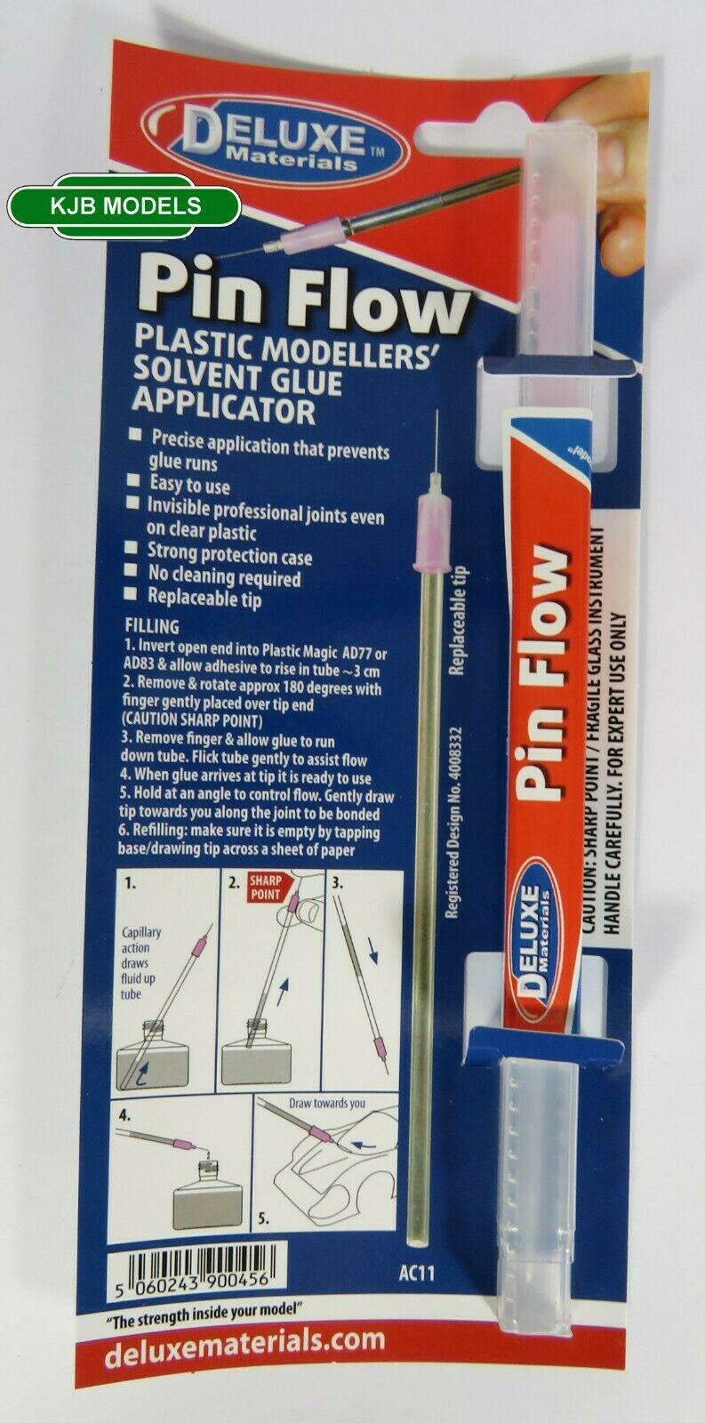 Deluxe AC11 Pin Flow Applicator - Plastic Modellers Solvent Glue Dispenser *