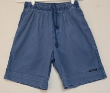 Vtg OP Blue Ocean Pacific Beach Surf Shorts Long Rider Size Small ZU