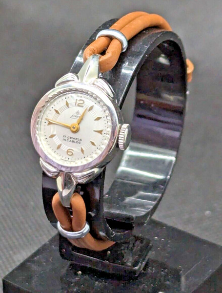 Vintage SOLVOX Damen Armbanduhr im Originalkarton