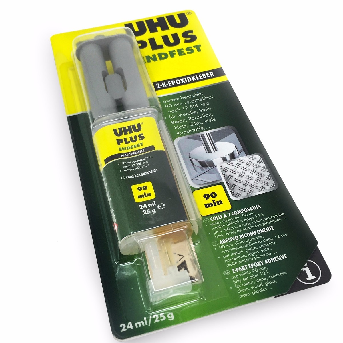 UHU Epoxy Endfest Plus – Two Part Adhesive - Solvent Free