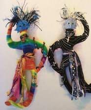 PATTERN Magic Dancing Spirit Dolls Cloth Art Doll NEW Sharry Olmstead RARE