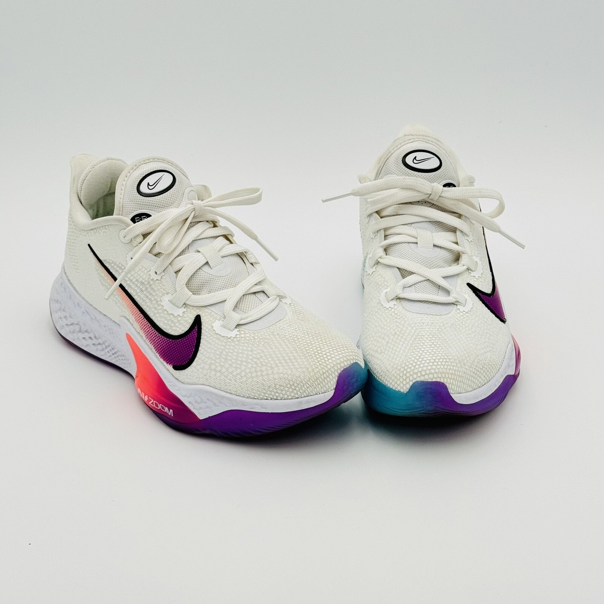 【美品】NIKE Air Zoom BB NXT 27cm Nike Kids Air Zoom BB NXT Blue Metallic Gold 2020 Youth Size