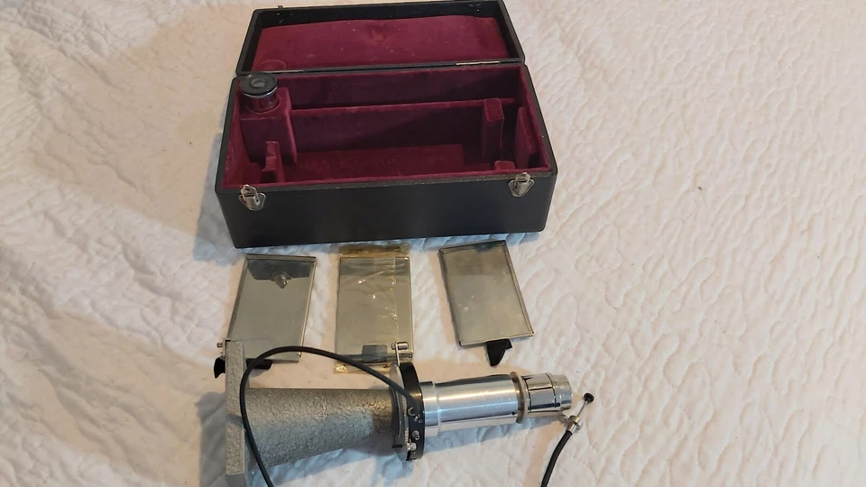 Microscope Nachet Paris Chambre avec Objectif DRESTOP PANSYNCHRO - Photo 3/4