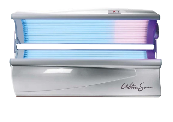 Ultrasun E4 Special Silver Edition Sunny Silver Sonnenbank Heimsolarium Solarium