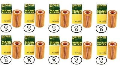 10 Pack Engine Motor Oil Filter kit Set For Mercedes E250 Sprinter GLK250 Mann