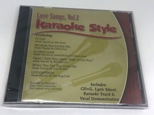 Love Songs, Vol. 2 Karaoke Style CD Brand New  Sealed 