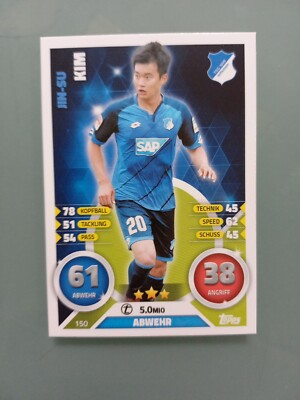Match Attax 16/17 2017 - 150 - Jin-Su Kim