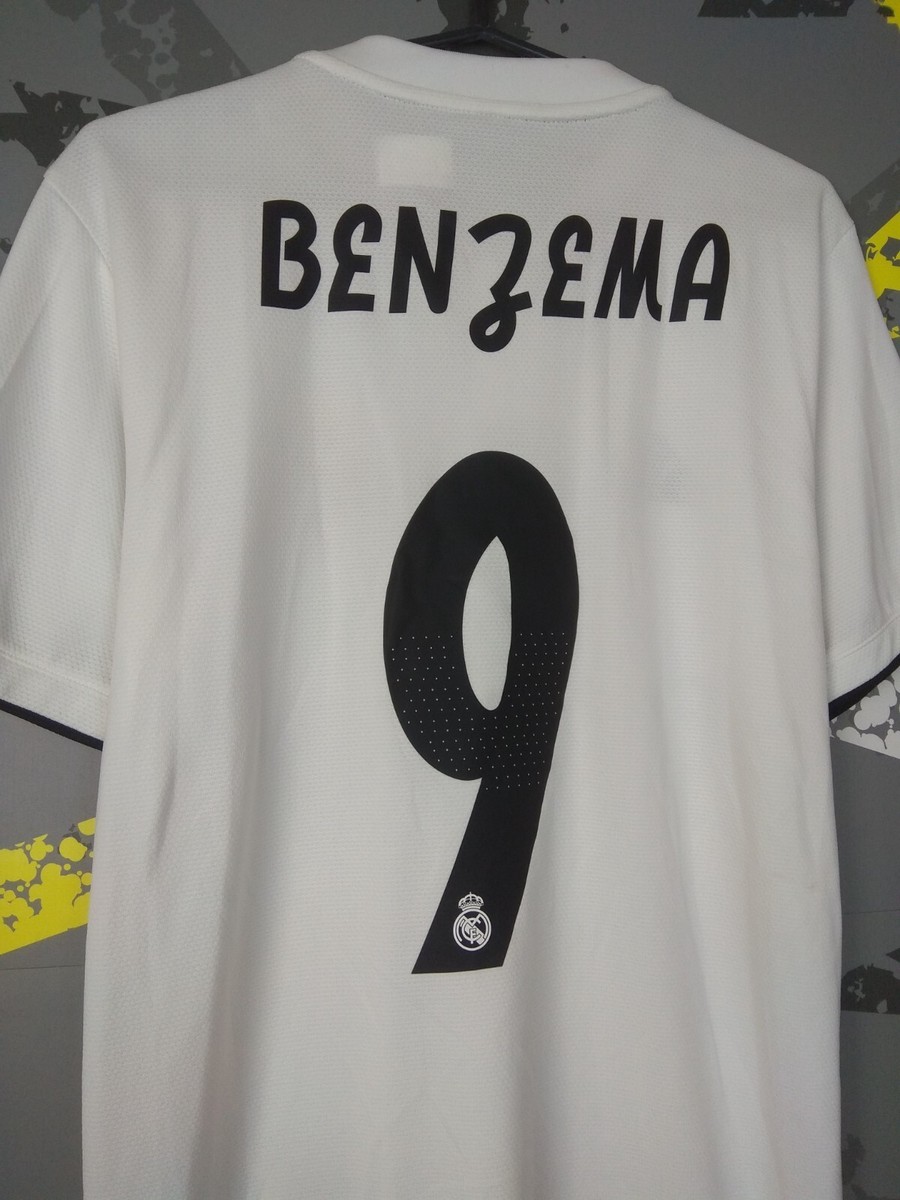Benzema Real Madrid Home football shirt 2018-2019 Adidas DH3372