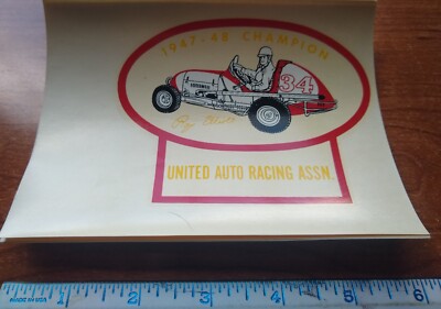 RARE Vintage ORIGinal UARA Ray Elliot 1947-48 Champ Water DECAL