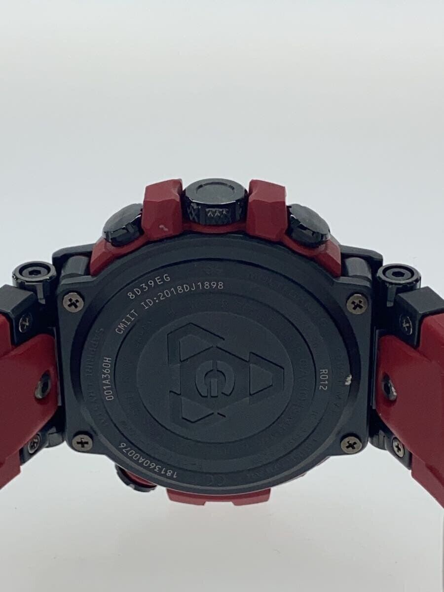 CASIO G-SHOCK MTG-B1000B-1A4JF Black/Red Resin Solar Analog CASIO G-SHOCK MTG-B1000B-1A4JF Black/Red Resin Solar Analog