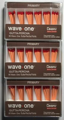 Primary WaveOne Gutta Percha Points Dental Endodontic Root Canal ( 3packs )