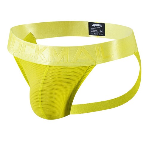 Bikini uomo jockstrap perizoma rete slip sexy gay intimo perizoma lingerie' - Foto 9 di 33