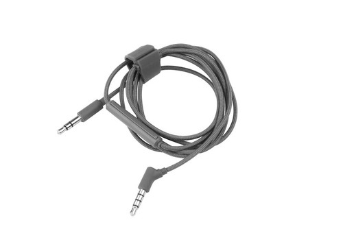 Nylon audio cable with mic For Audio Technica ATH-MSR7SE MSR7NC AR5 AR5BT ANC7 - Picture 6 of 19