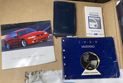 1999 Ford Mustang SVT Cobra Owners Manual Shop Service Dealership