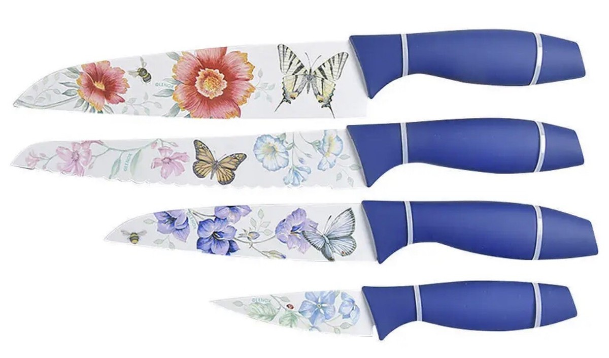 Lenox Butterfly Meadow (Set of 4) Printed Knife Blades