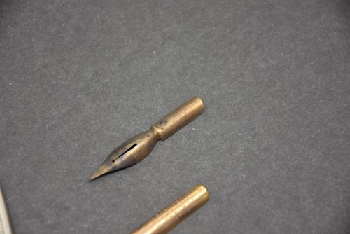 Lot Fountain Pen Nibs / Tips A.S. McGie Baron Resterbrook Spencerian - Picture 8 of 11
