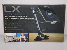 Luxitude Tablet  Phone Holder with Suction Cup Mounts - 360 Deg Full Movement