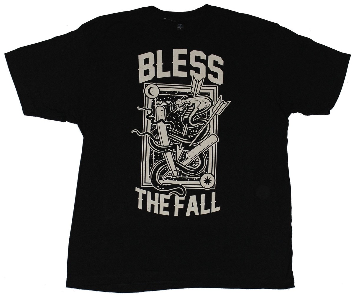 blessthefall Tシャツ Blessthefall Band Rare Vtg T-shirt Classic Black Unisex Tee