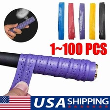 Tennis Racket Grip Tape Anti Slip Absorbent Badminton Pickleball Overgrip Lot