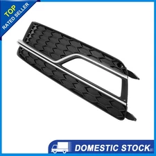 Car Front Left Side Fog Light Grille Cover Trim 8T0807681M for Audi S5 12-15 New