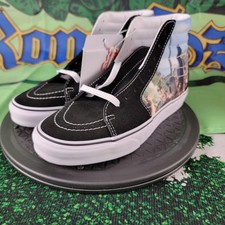 VANS SK8-HI MOCA Frances Black High Top Unisex Sneakers Sz9