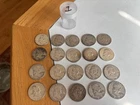 FRANKLIN Half Dollar Lot Of 20 90% silver ($10 face) - lot #1