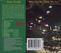 Deep Purple: Deep Purple: Who Do We Think We Are - - (Cd / W)
