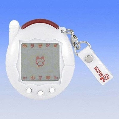 Keitai Kai Two! Tamagotchi Plus Red Series All White