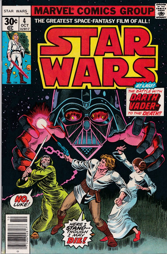 Star Wars #4 1977 Marvel First printing N MINT BRONZE KEY ISSUE! FREE SHIPPING!!