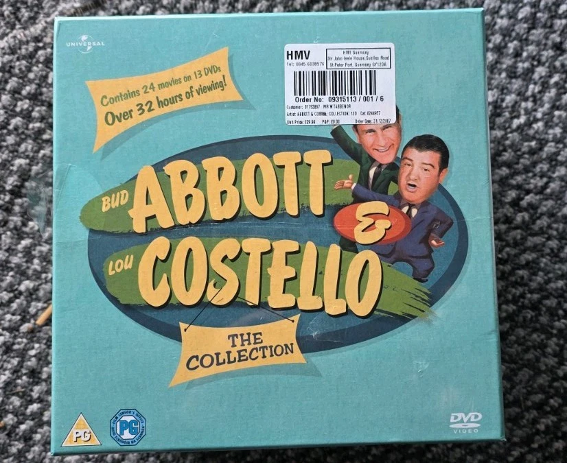 Abbott and Costello DVD Box Set DVDs & Blu-rays for sale | eBay UK