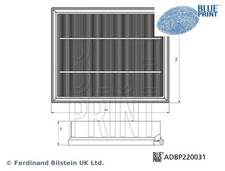 AIR FILTER ADBP220031 BLUE PRINT I