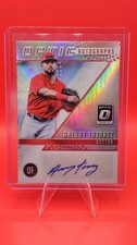 2018 Donruss Optic #OA-AT Aneury Tavarez Optic Autographs Boston Red Sox