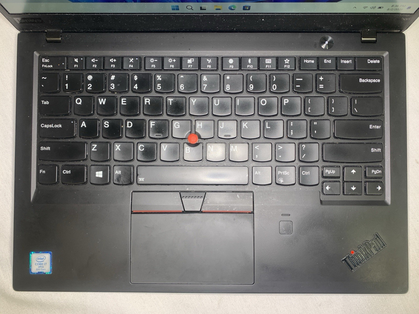 Lenovo ThinkPad X1 Carbon 6th Gen, 14-Inch Laptop, with Intel Core i7 8th Gen.