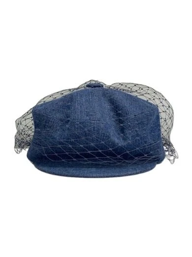 Christian Dior/Casquette/58/Coton/Indigo/Plaine/Femme/86ATY920G132
