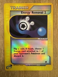 Energy Removal 2 140/165 Reverse Holo Pokemon Expedition E Series WOTC NM 2002