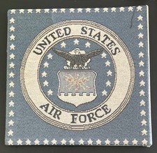 UNITED STATES AIR FORCE PHOTO ALBUM Vintage Tapestry NEW