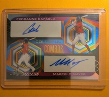 Rafaela - Mayer 2022 LEAF VIVID COLORFUL COMBOS DUAL AUTO 11/20 Card #CC8