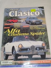 rivista giornale auto d' epoca  MOTOR CLASICO magazine  LUGLIO  2001