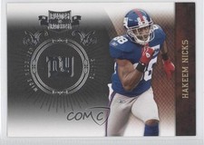 2010 Panini Plates & Patches Infinity Silver 79/100 Hakeem Nicks #65 z6b