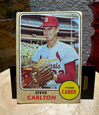 Topps 1968 Steve Carlton St. Louis Cardinals MLB Baseball Base Set 408