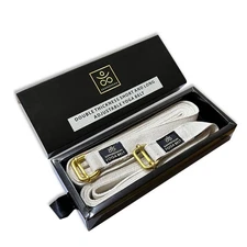Samadhaan Yoga Belt | Yoga Strap with Durable Sliding Brass Buckle | Adjustab...