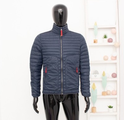 Jean Paul Albi Down Jacket Hybrid Stretch Navy Blue Lightweight Puffer Men's S