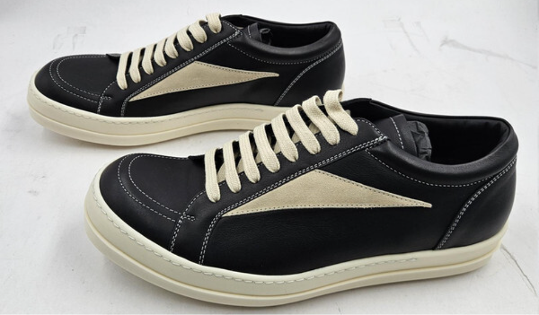 RICK OWENS RU02D6897 LCOLVS 911 PORTERVILLE VINTAGE SNEAKERS BLACK