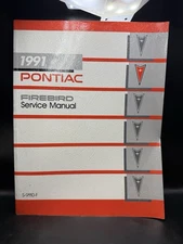 1991 Pontiac Firebird Shop Service Repair Manual Book OEM Guide